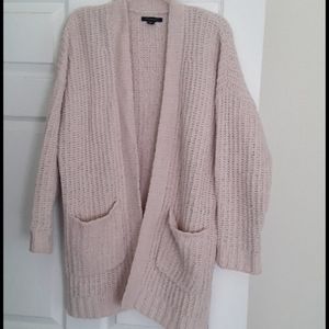Pastel pink cardigan